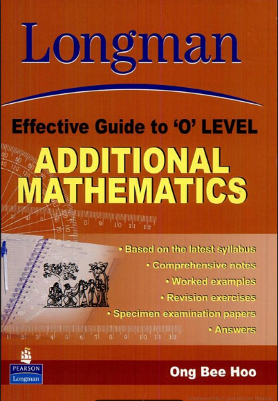 Free Download: "Additional Mathematics (4037)" by Longman's Guide PDF Book