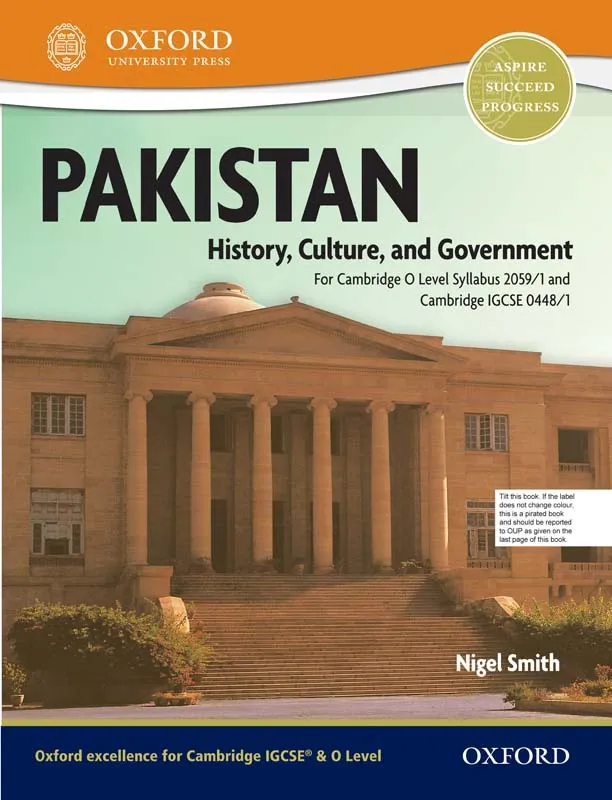 Free Download Pakistan Studies (2058) Book PDF for O Level by Nigel Smith