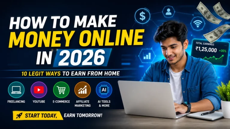 How to Make Money Online for Beginners – 25 Legit Ways to Earn in 2026